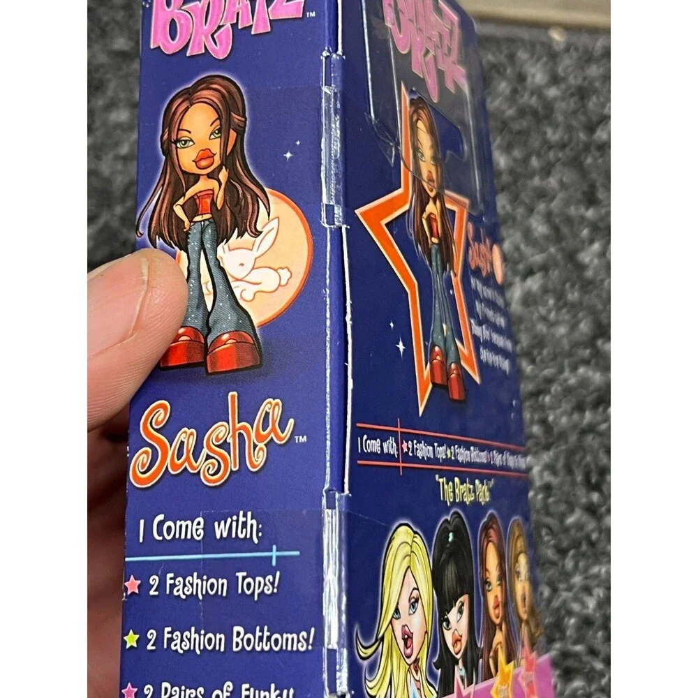 Bratz MINI Sasha Doll 4.5 inch Figure MGA 2002 NIB